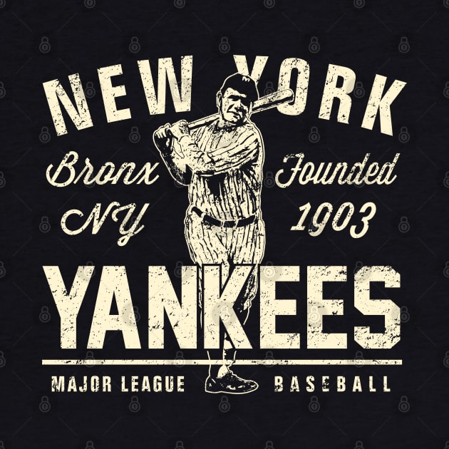 Vintage New York Yankees 1 by Buck Tee by Buck Tee
